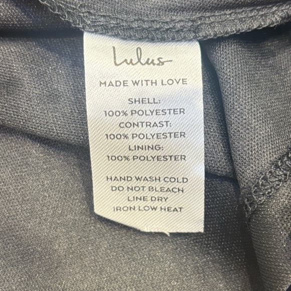 NWT Lulus Black Floral Embroidered Mesh Mini Dress 💘🌹 Size Small 💕✨ - Picture 12 of 12